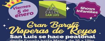 Llegan los Reyes Magos con peatonalización de calle San Luis