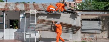 El municipio recuperó un espacio público a la vera del Ludueña