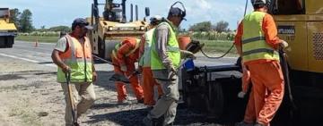 Rosario-Santa Fe: con 3 frentes de obra avanzan las reparaciones en la autopista