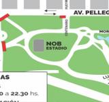 Por el Clásico habrá cortes y desvíos en el Parque Independencia