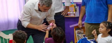 Comenzó el ciclo 2024 en las salas de 3 años en los centros Cuidar