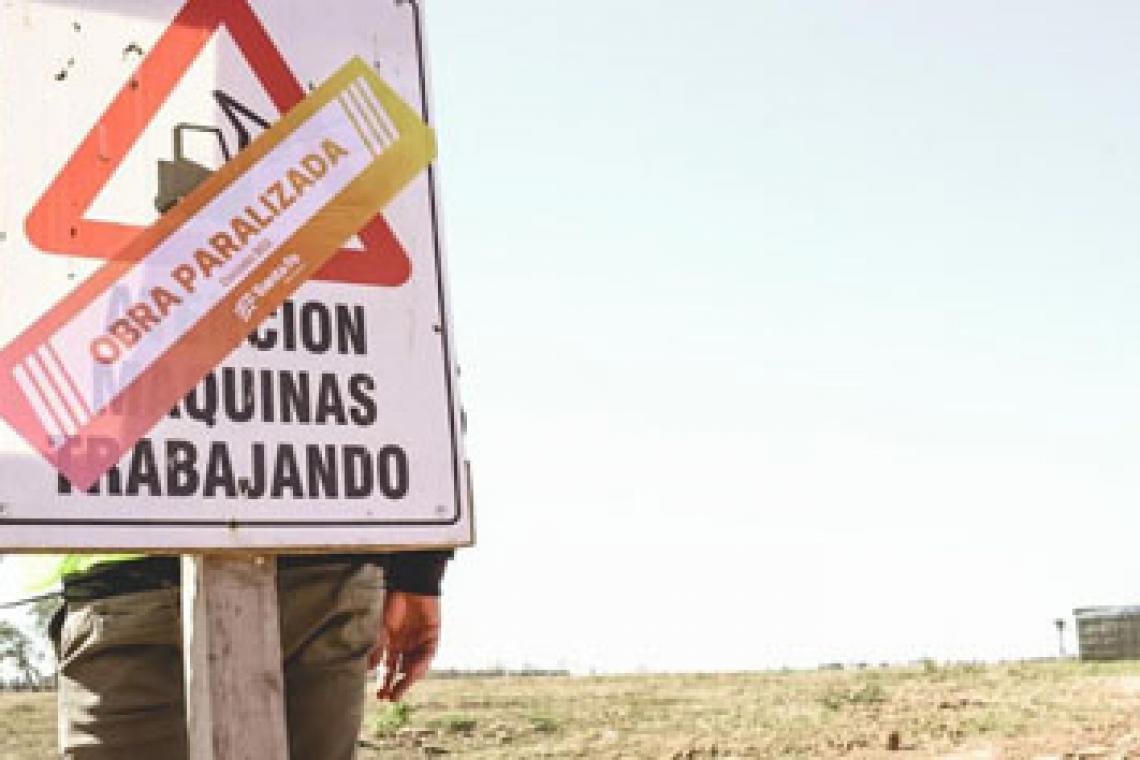 Provincia suspende obras en cuatro loteos del departamento Rosario