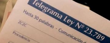 Se eliminó la obligación de informar sobre intimación a empleadores por telegrama