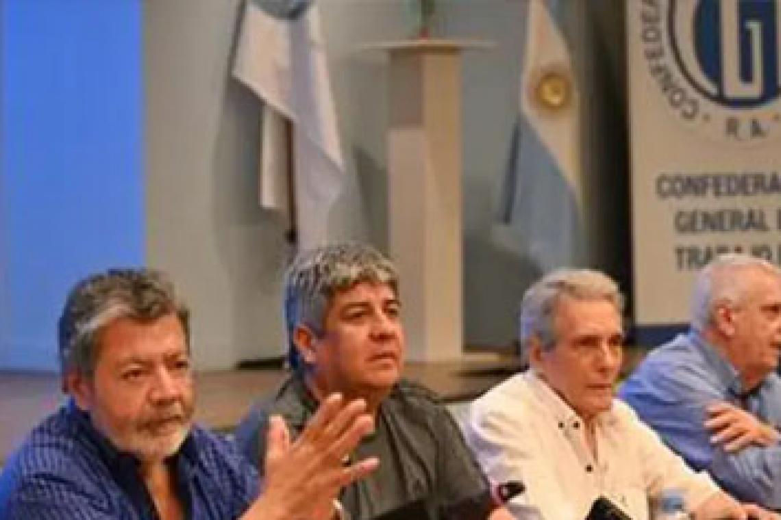 Presiones en la CGT para declarar un paro