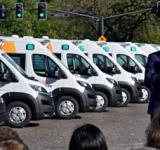 Cómo se distribuyen las ambulancias entregadas por Provincia a la Región de Salud Rosario