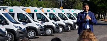 Cómo se distribuyen las ambulancias entregadas por Provincia a la Región de Salud Rosario