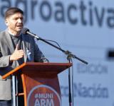  “Quiten las retenciones para que cada peso que genere el campo quede en la región”