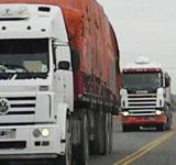 Los costos de mover un camión subieron 2,56% en junio
