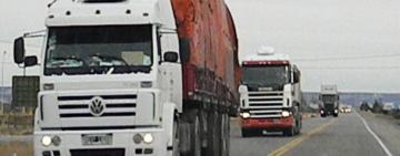 Los costos de mover un camión subieron 2,56% en junio