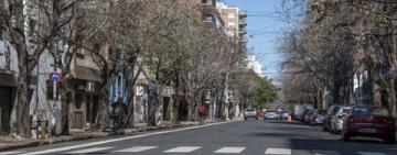 El Centro Comercial Cafferata luce renovado tras la ejecución de las nuevas veredas de hormigón