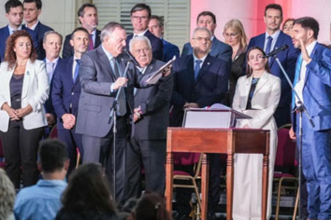 Para Pullaro, “dos ideas expresan la Reforma del 25: consenso como método y equilibrio como resultado”