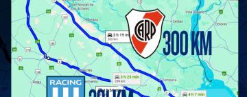 Racing y River ya tienen sus caminos a Rosario 
