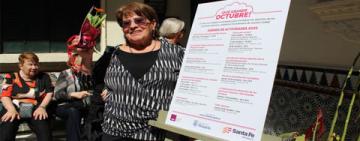 ¡Qué grande octubre!: el municipio y la UNR presentaron agenda de actividades para las personas mayores