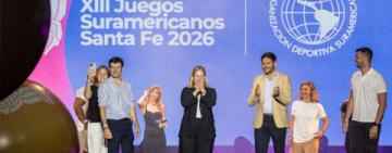 Rosario, mas de 35.000 personas encendieron la cuenta regresiva de los Juegos Suramericanos 2026