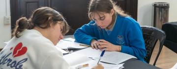 Programa Quedate: comienzan las tutorías presenciales para estudiantes de Secundaria