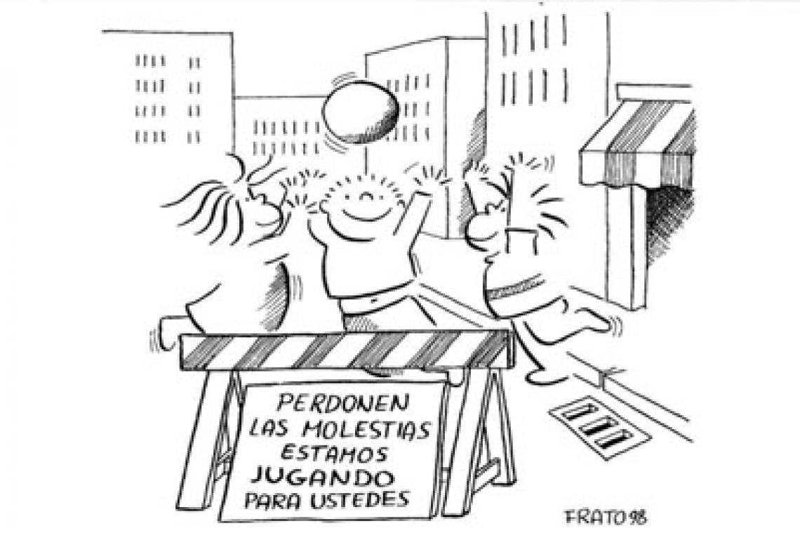 La ciudad abre sus puertas a la muestra lúdica 'Imaginar la Ciudad' de Francesco Tonucci