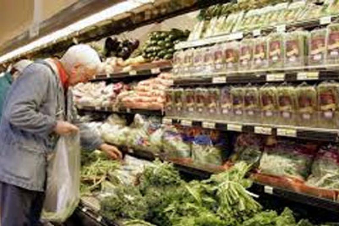 Los alimentos acumulan una suba del 3% en octubre. 