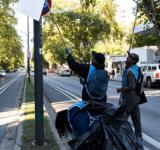 El municipio realiza el operativo de limpieza post elecciones