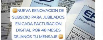 La EPE advierte sobre posibles intentos de estafa a usuarios de Santa Fe