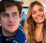 Besos y abrazos en un boliche: Franco Colapinto, muy cerca de Meri Deal, cantante de “Toco para vos”