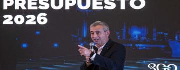 Javkin presentó el Presupuesto 2026: el quinto consecutivo con superávit y con récord de inversión en obras