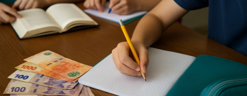 ¿Cuánto costó criar a un niño y un adolescente en octubre?