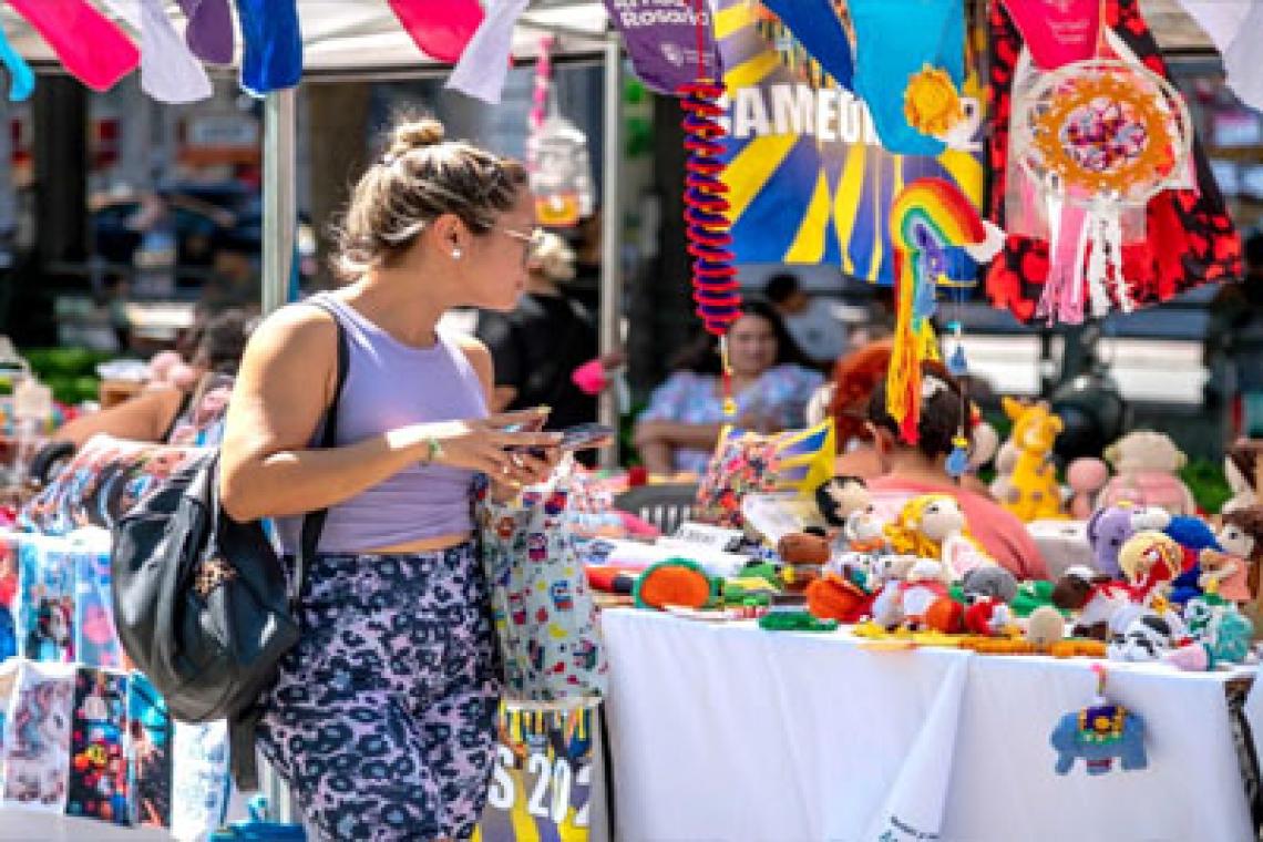  Feria Especial de Reyes en la plaza Pringles.La primera del 2026