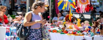  Feria Especial de Reyes en la plaza Pringles.La primera del 2026