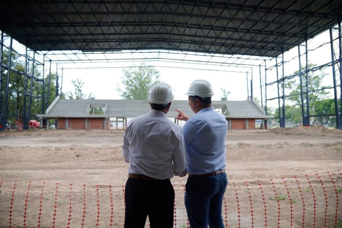 Avanza a buen ritmo la obra del nuevo estadio Arena en la ex Rural