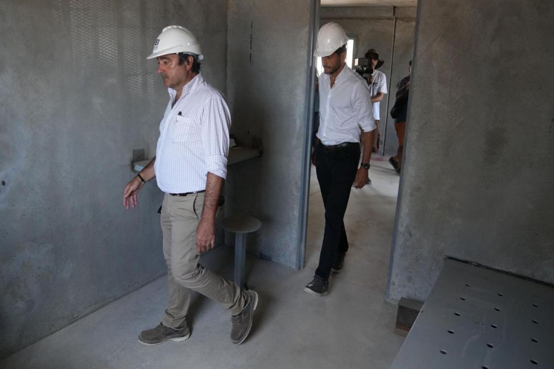 La obra de la cárcel de alto perfil “El Infierno” ya tiene un avance del 40 %