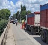 Avanzan los trabajos sobre la RN 11 en Timbúes