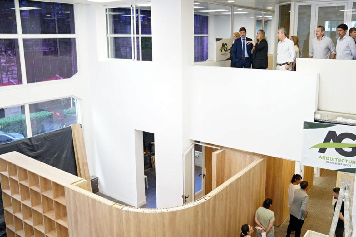 Pullaro recorrió el avance del Polo de la Niñez en Rosario: “Este lugar es de ellos”