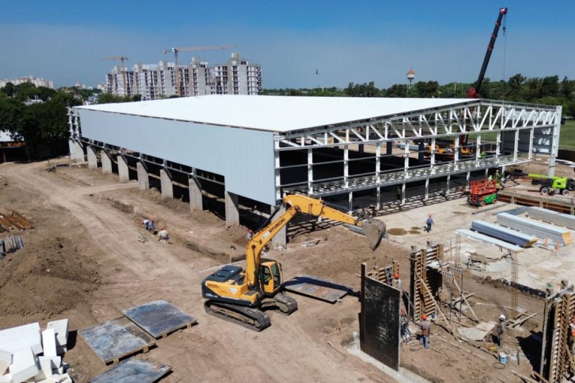 Juegos Suramericanos 2026: avanza la construcción del Centro Acuático Provincial en Rosario
