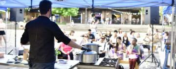 “Sabores en mi ciudad”: nuevo ciclo saludable en el Mercado del Patio