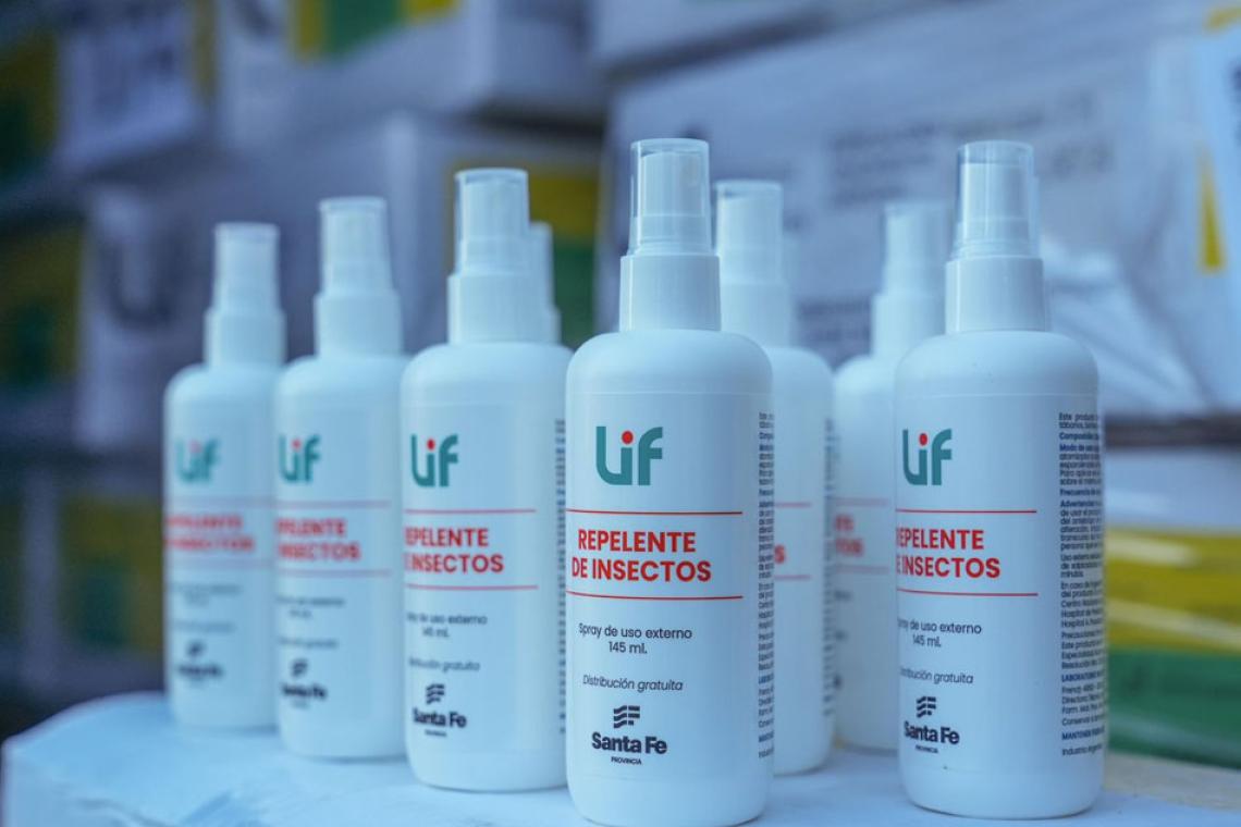 Santa Fe envió 40 mil repelentes a Tucumán por la emergencia tras las inundaciones