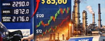 Nafta, impuestos y petróleo: la tormenta perfecta que presiona sobre la inflación