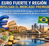 Euro fuerte y región impulsan el mercado premium