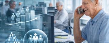 El envejecimiento de la fuerza laboral: en 2030, más de uno de cada cuatro trabajadores tendrá más de 55 años