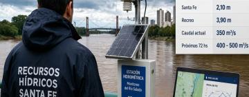 Provincia refuerza el monitoreo de los ríos y lleva calma tras versiones alarmistas