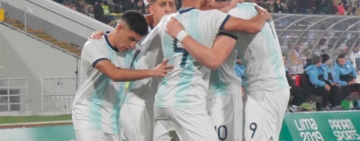 El Sub-23 goleó 3 a 0 a Uruguay e irá por el Oro ante Honduras Guardar