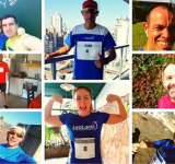 Correr, competir y ayudar, sin salir de la casa