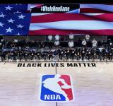 Volvió la NBA: homenajes, reclamos y público virtual