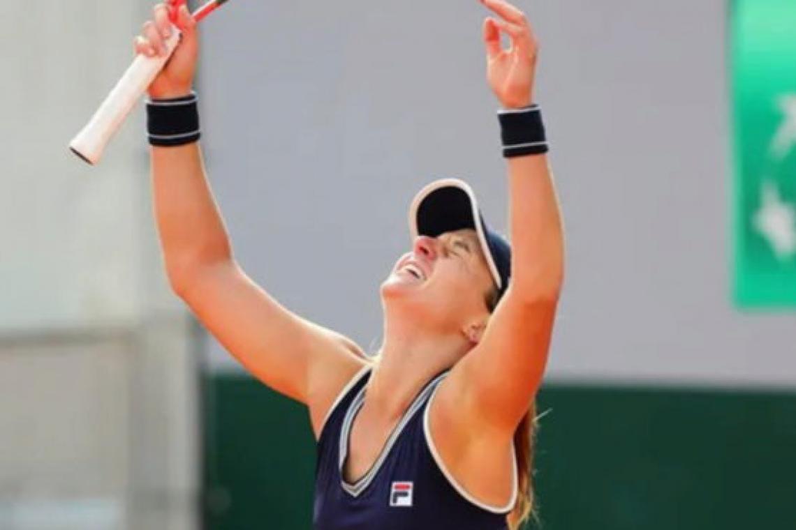 Podoroska se despidió de Roland Garros en semifinales