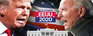 Se está eligiendo entre dos males, no se vota por Biden