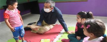 Centros de Convivencia Barrial: con estrictos protocolos niñas y niños volvieron a la presencialidad