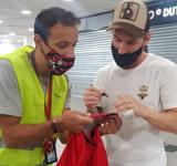 Messi se quedará hasta el martes en Rosario para recuperarse de una lesión en el tobillo