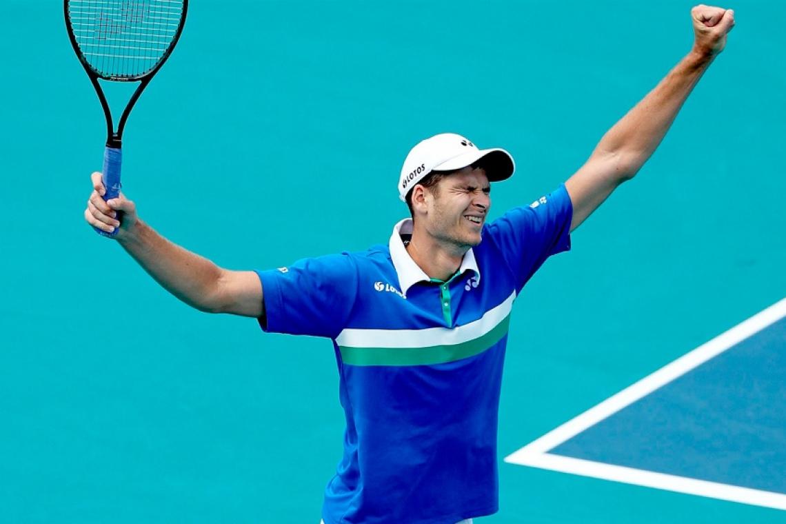 Hurkacz escaló 21 posiciones tras el batacazo en el Masters 1000 de Miami