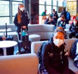 El seleccionado femenino llegó a Bilbao para jugar una copa internacional