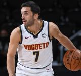 Campazzo aportó siete puntos en el triunfo de Denver Nuggets sobre Houston Rockets