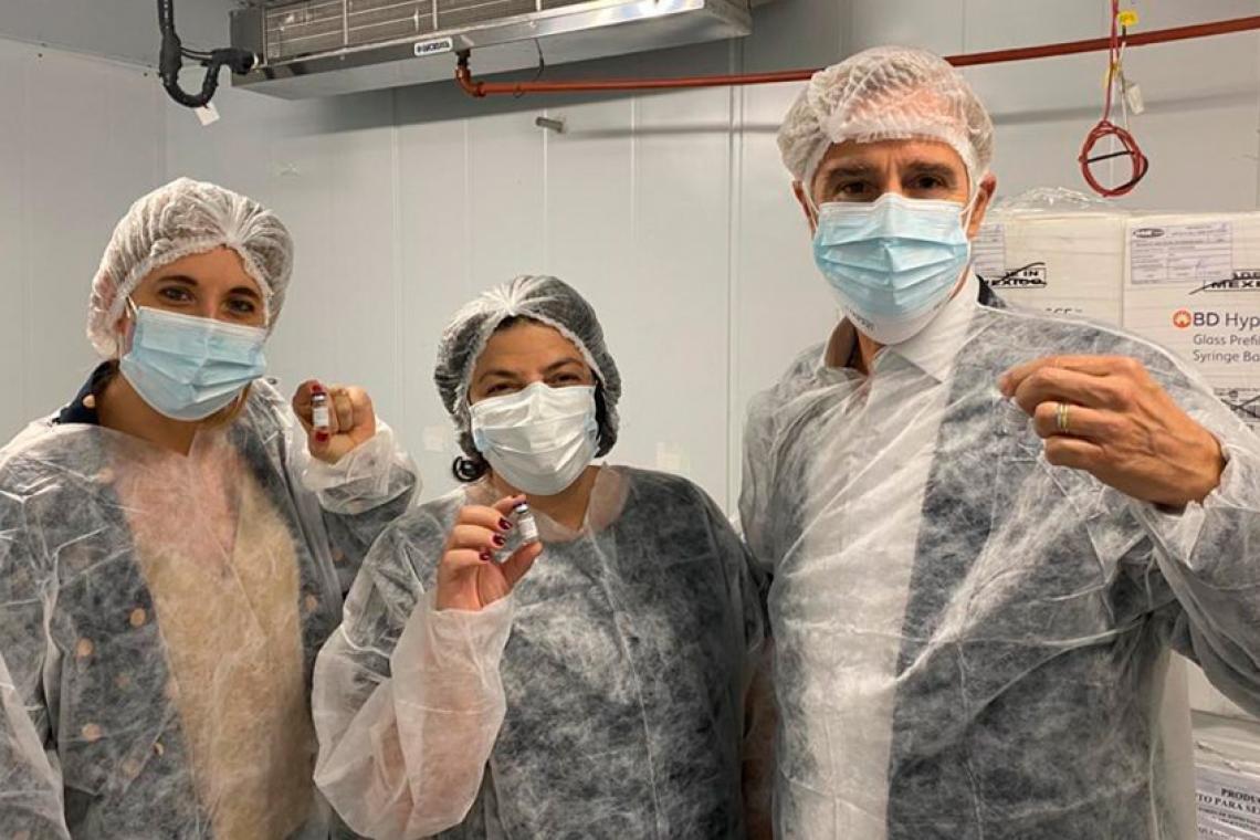 El Fondo de Inversión Rusa anunció que la Argentina comenzó la producción de la vacuna Sputnik V